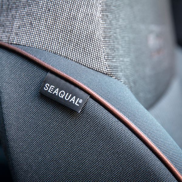Seaqual upholstery in fiat 500